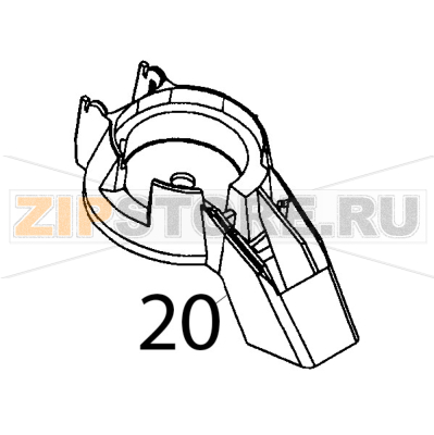 Ice-breaker hopper Vema SG 2081 Ice-breaker hopper Vema SG 2081Запчасть на деталировке под номером: 20