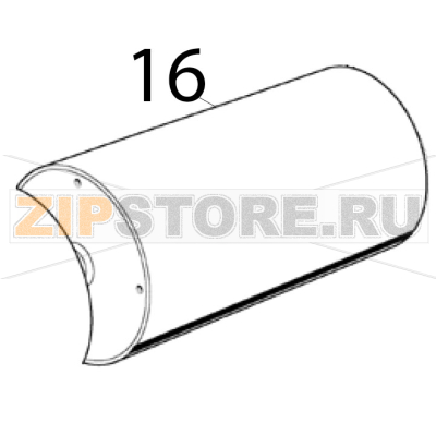 Drum assy Scotsman MAR 78 SPLIT Drum assy Scotsman MAR 78 SPLITЗапчасть на деталировке под номером: 16