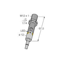 Датчик фотоэлектрический Turck M12PR W/30
