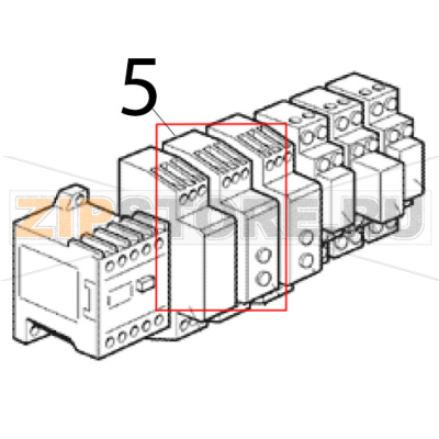 Delay timer Scotsman MAR 78 SPLIT Delay timer Scotsman MAR 78 SPLITЗапчасть на деталировке под номером: 5