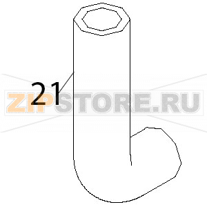 Front impulse pipe Fagor AD-120 Front impulse pipe Fagor AD-120Запчасть на деталировке под номером: 21Название запчасти Fagor на английском языке: Front impulse pipe AD-120.