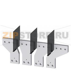 Front bus connectors offset 4 pcs. accessory for: 3VA55/3VA65/3VA66 Siemens 3VA9674-0QC00 