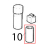 Capacita' d'avviamento 88-108 MFD, 330 V Scotsman MF 46 AS