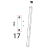 Internal glass lateral locking system Unox XB 895