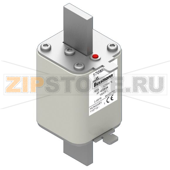 Предохранитель, 63 A, AC 1250 В, 100 кА, size 1, 53x63x135 мм, aR, IEC Eaton FUSE 63A 1250V 1SH 