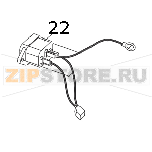 Inlet ass&#039;y Toshiba TEC B-852-TS22-QQ-R Inlet ass'y Toshiba TEC B-852-TS22-QQ-RЗапчасть на деталировке под номером: 22