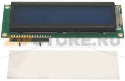 SCHEDA DISPLAY BLU 