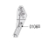 Left hinge Tecnoinox PPF70E7