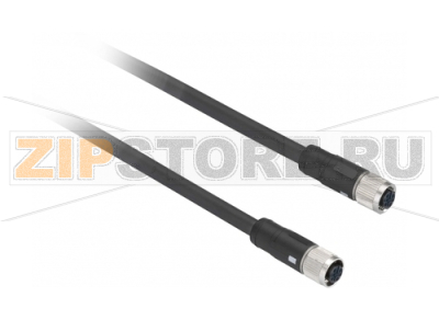 Коннектор кабельно-гнездовой, прямой Schneider Electric XZCPV1141L5 