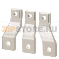 ПРИНАДЛЕЖНОСТЬ ДЛЯ VL630 ПЕРЕДНЕЕ ШИННОЕ ПОДСОЕДИНЕНИЕ (С УВЕЛИЧЕННЫМИ РАСТОЯНИЯМИ МЕЖДУ ПОЛЮСАМИ) КОМПЛЕКТ ИЗ 3 ЧАСТЕЙ 3-Х ПОЛЮСНЫЙ Siemens 3VL9500-4ED30