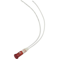 Лампа светодиодная, красная, 1 шт TRU Components 1524022