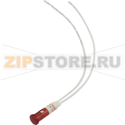 Лампа светодиодная, красная, 1 шт TRU Components 1524022 