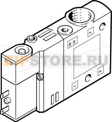 Распределитель с электроуправлением Festo CPE14-M1BH-3GL-1/8 