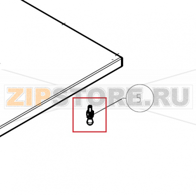 Perno fissaggio coperchio zincato M5 Imesa LM 14              Perno fissaggio coperchio zincato M5 Imesa LM 14Запчасть на сборочном чертеже под номером: 5Название запчасти на итальянском языке: Perno fissaggio coperchio zincato M5 Imesa LM 14