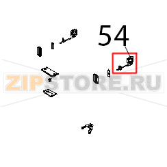 Sonda temperatura PT100, L=2000 Unox XBC 905 Sonda temperatura PT100, L=2000 Unox XBC 905Запчасть на деталировке под номером: 54