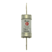 Предохранитель, 63 A, AC 660 В, DC 460 В, 80 кА, BS88, 27x112 мм, gL/gG, BS Eaton 63A 660V AC/4