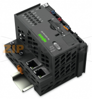 Контроллер PFC200; 2 x ETHERNET, RS-232/-485; Технология телеуправления; Extreme; темно-серые Wago 750-8202/040-001