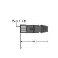 Кабель TPU Turck CKM19-11-5/TXL