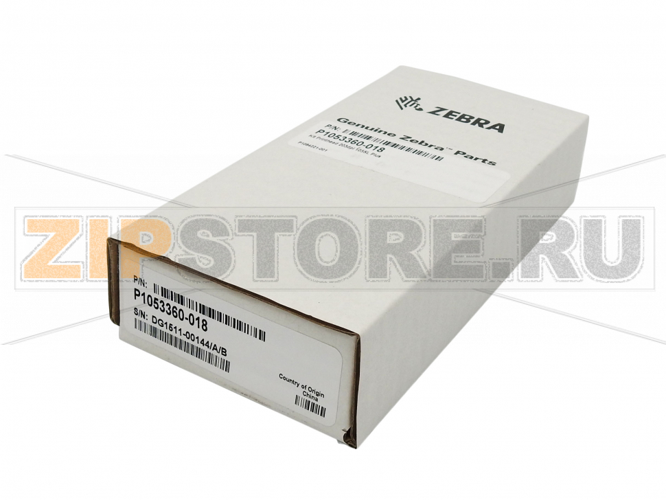 Печатающая термоголовка Zebra 105SL Plus (203dpi) Печатающая термоголовка ZEBRA 203 dpi Printhead (Replacement Kit) - 105SLplus (new). Запчасть на сборочном чертеже под номером: 1Количество запчастей в комплекте: 1 Термопечатающая головка для принтера среднего класса Zebra 105SL plus созданного для печати самоклеящихся этикеток. Разрешающая способность термоголовки - 203 dpi. Ширина печати (максимальная) - 104мм. Максимальная скорость печати - до 203 мм/сек. Тип печати: термопечать (без красящей ленты, на этикетках из термочувствительной бумаги) или термотрансферная печать (с использованием красящей ленты). Ресурс термоголовки Zebra 105SL - 30 км.