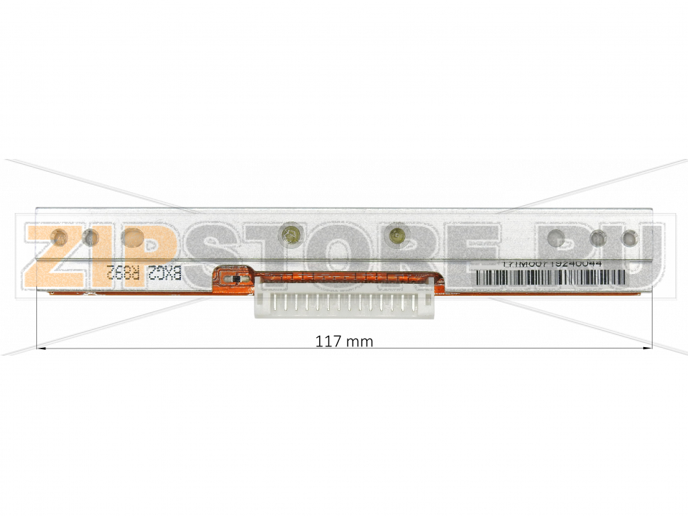 Печатающая термоголовка TSC TTP 244 Pro (203dpi) Термоголовка принтера TSC TTP-244 Pro (203dpi)Название запчасти TSC на английском языке: ТSC TTP-244 Pro printhead 203dpi