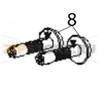 Shaft support housing Zebra TLP-2746e