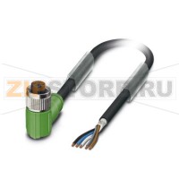 Кабель для датчика / исполнительного элемента Phoenix Contact SAC-5P-30,0-PUR/M12FR SH