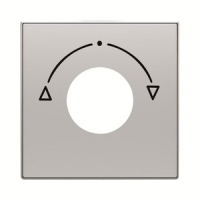Накладка для выключателя с ключом, серебристый алюминий ABB 2CLA855310A1301