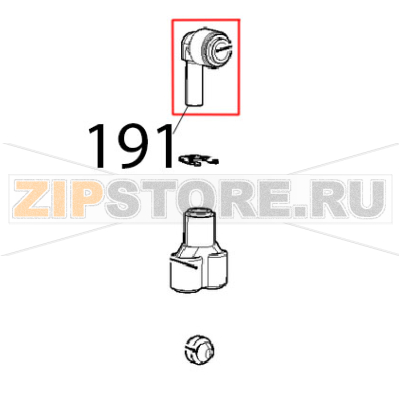 Raccordo gomito D8F-D8M Unox XBC 615EG Raccordo gomito D8F-D8M Unox XBC 615EGЗапчасть на деталировке под номером: 191