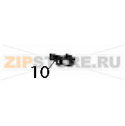 Ribbon encoder sensor assy TSC MH641T Ribbon encoder sensor assy TSC MH641TЗапчасть на деталировке под номером: 10