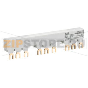 Разводка шинная, трехфазная, Iu=65 А, PS1-3-1-65 ABB 1SAM201906R1113 