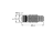 Кабель PROFIBUS Turck RKSW D9S/T 455-1M - Кабель PROFIBUS Turck RKSW D9S/T 455-1M
