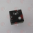 TASTO QUADRATO NERO 23x23 mm "LIGHT" - TASTO QUADRATO NERO 23x23 mm "LIGHT"