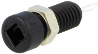 Гнездо 2 мм, 6 А, черное Hirschmann MBI 1 SW