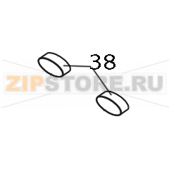 Tasto goffrato bianco Elettrobar Fast 80 Tasto goffrato bianco Elettrobar Fast 80Запчасть на деталировке под номером: 38