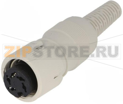 Разъем DIN 4 A, 5 контактов Hirschmann MAK 5100 