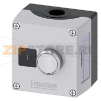 ПОСТ УПРАВЛЕНИЯ, 22MM, С КРУГЛЫМ ВЫРЕЗОМ, МАТЕРИАЛ КОРПУСА - МЕТАЛЛ, КРЫШКА КОРПУСА - СЕРАЯ, 1 ТОЧКА УПРАВЛЕНИЯ, МЕТАЛЛ, A=КНОПКА БЕЛАЯ, 1НО, ВИНТОВЫЕ КЛЕММЫ, МОНТАЖ КОНТАКТНЫХ МОДУЛЕЙ - НА ОСНОВАНИИ КОРПУСА, МАРКИРОВКА: "I", TOP AND BOTTOM 1 X M20 EACH S