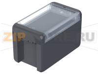 Корпус, 151x80x90 мм, поликарбонат UL 94 V0, прозрачная крышка Bopla B 140809 PC-V0-G 7024