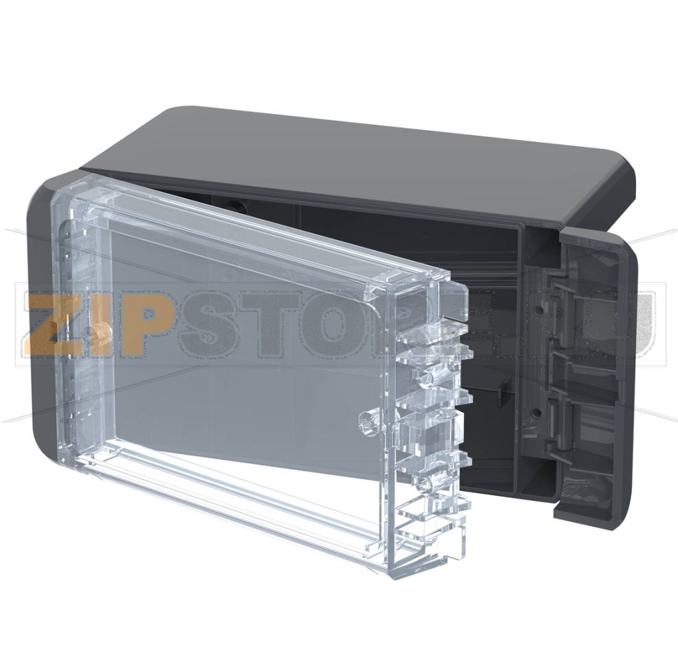 Корпус, 151x80x90 мм, поликарбонат UL 94 V0, прозрачная крышка Bopla B 140809 PC-V0-G 7024 