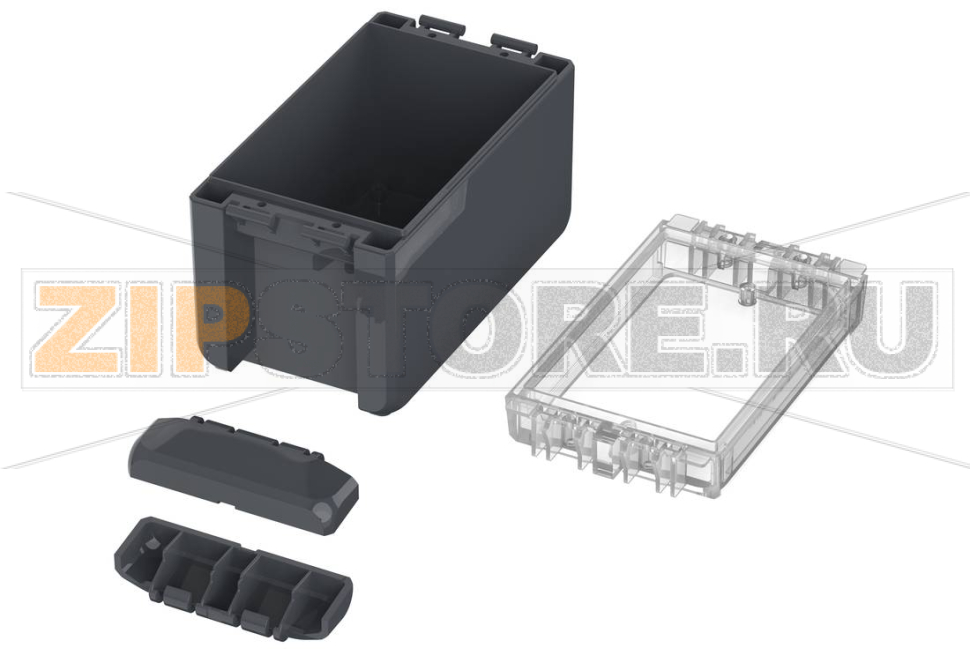 Корпус, 151x80x90 мм, поликарбонат UL 94 V0, прозрачная крышка Bopla B 140809 PC-V0-G 7024 