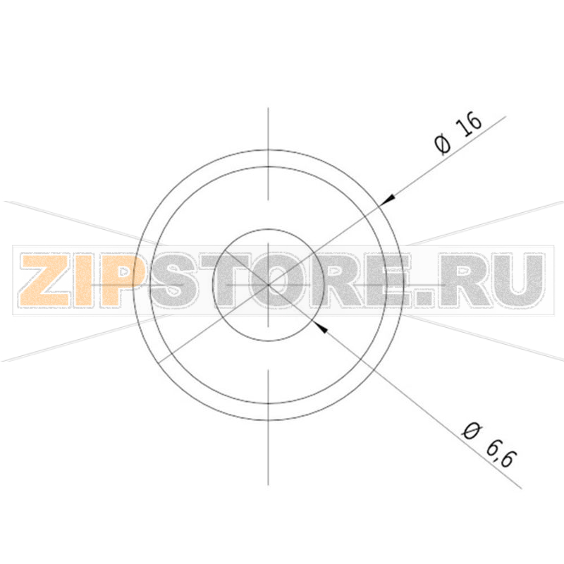 Модуль лазерный, красный, 1 МВт Picotronic LB635-1-3(16x45) 