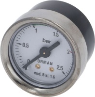 PRESSURE GAUGE 2.5 BAR 1/8 D 44 TUV