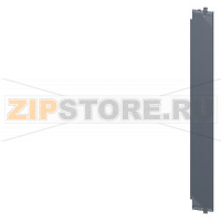SIVACON, mounting plate, for cabinet side, perforated, D: 400 mm, H: 2200 mm, zinc-plated Siemens 8MF1204-2AK13-0