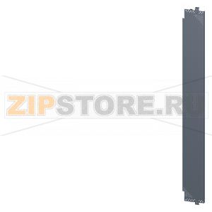 SIVACON, mounting plate, for cabinet side, perforated, D: 400 mm, H: 2200 mm, zinc-plated Siemens 8MF1204-2AK13-0 