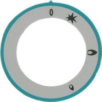 SELF-ADHESIVE DISC WITH PILOT SYMBOL