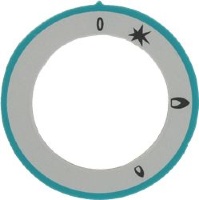 SELF-ADHESIVE DISC WITH PILOT SYMBOL
