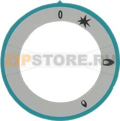 SELF-ADHESIVE DISC WITH PILOT SYMBOL 