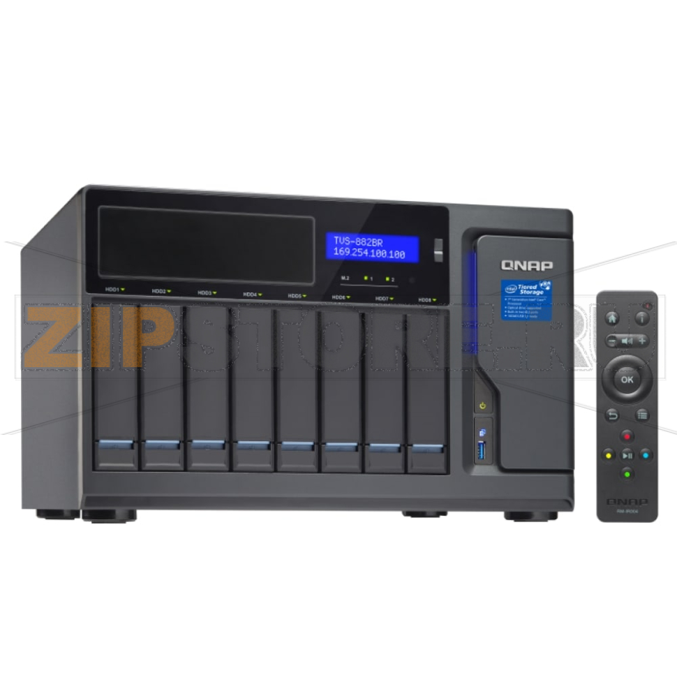 Накопитель сетевой QNAP TVS-882BR 