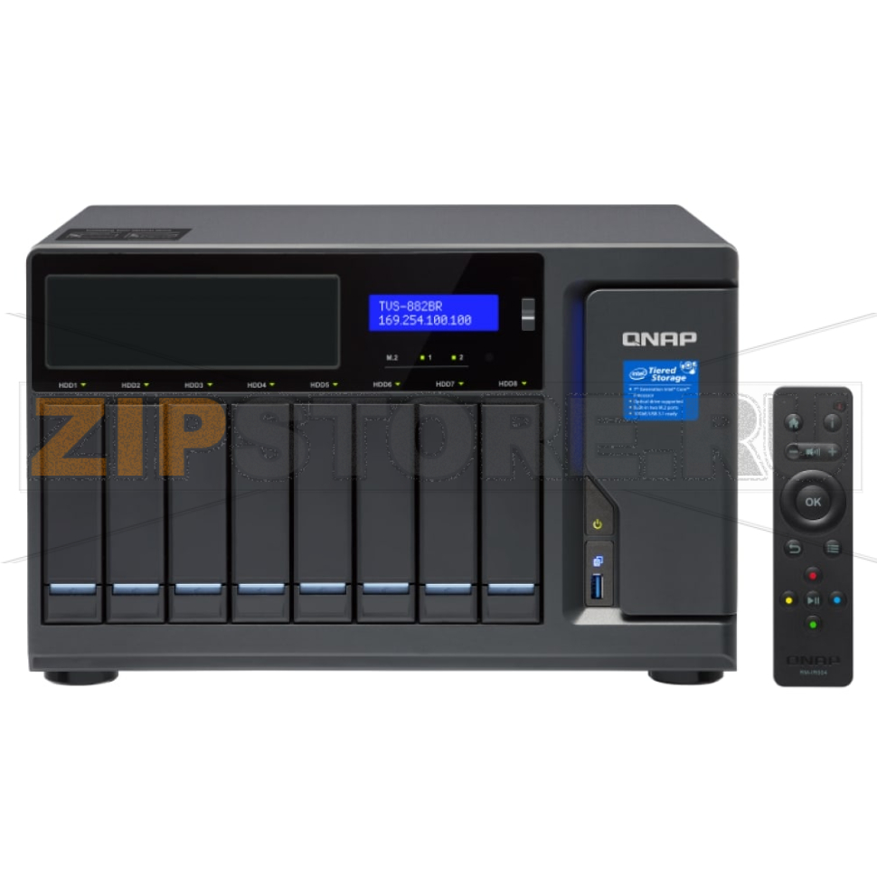 Накопитель сетевой QNAP TVS-882BR 