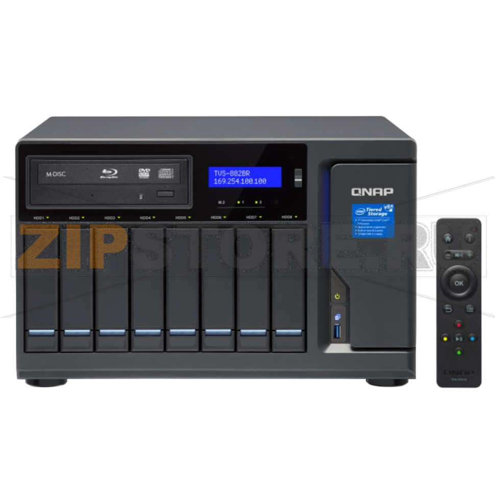 Накопитель сетевой QNAP TVS-882BR 