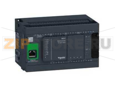 Контроллер логический 24 В, 0.5 А Schneider Electric TM241CE24U 